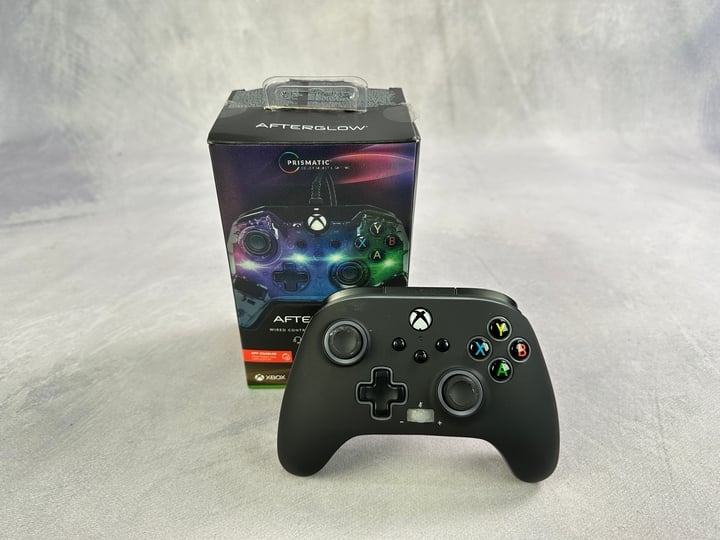 XBOX Prismatic Afterglow Controller Boxed And PowerA Controller (VAT ONLY PAYABLE ON BUYERS PREMIUM)