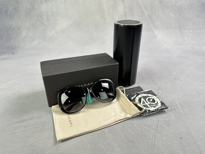 Bvlgari Sunglasses Ref 8171-B With Box Case And Dust Bag (VAT ONLY PAYABLE ON BUYERS PREMIUM) (MPSE53897375)