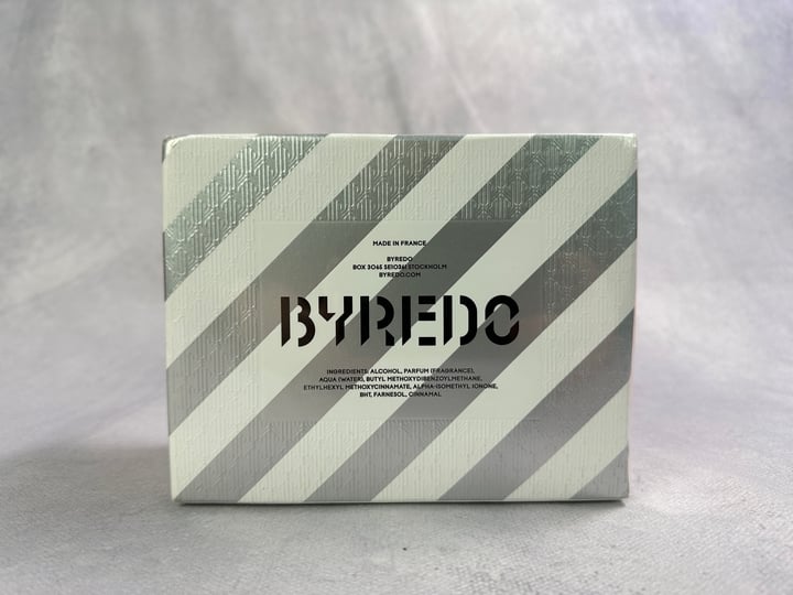 BYREDO X OFF-WHITE Elevator Music, 100ml Eaue De Parfum Sealed (VAT ONLY PAYABLE ON BUYERS PREMIUM) (MPSE53897375)