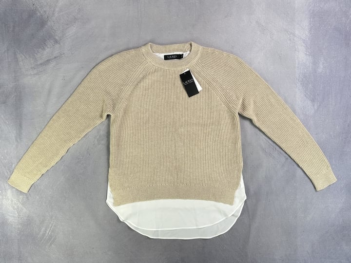 LAUREN By Ralph Lauren Jumper With Tags - Size S (VAT ONLY PAYABLE ON BUYERS PREMIUM) (JAAP72)