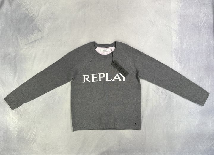 Replay Sweater With Tags - Size S (VAT ONLY PAYABLE ON BUYERS PREMIUM) (JAAP79)