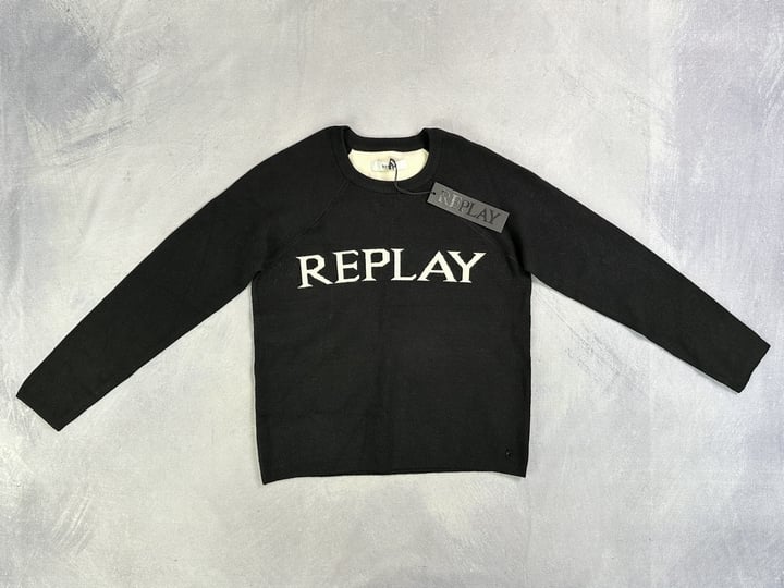 Replay Sweater With Tags - Size S (VAT ONLY PAYABLE ON BUYERS PREMIUM) (JAAP81)