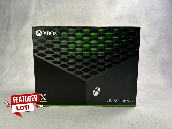 XBOX Series X Console 1TB SSD Sealed  (VAT ONLY PAYABLE ON BUYERS PREMIUM) (MPSS02682576)