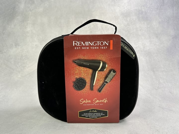 Remington Salon Smooth Hairdryer Giftset Boxed (VAT ONLY PAYABLE ON BUYERS PREMIUM) (JAAP56)