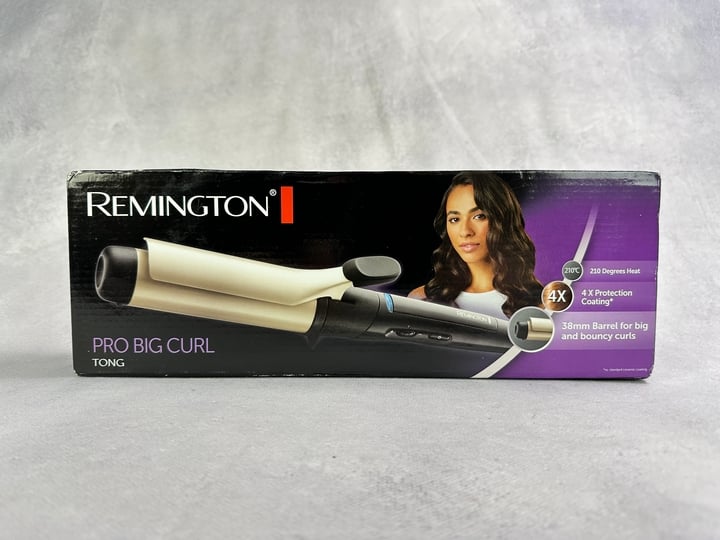 Remington Pro Big Curl Tong Boxed (VAT ONLY PAYABLE ON BUYERS PREMIUM) (JAAP51)