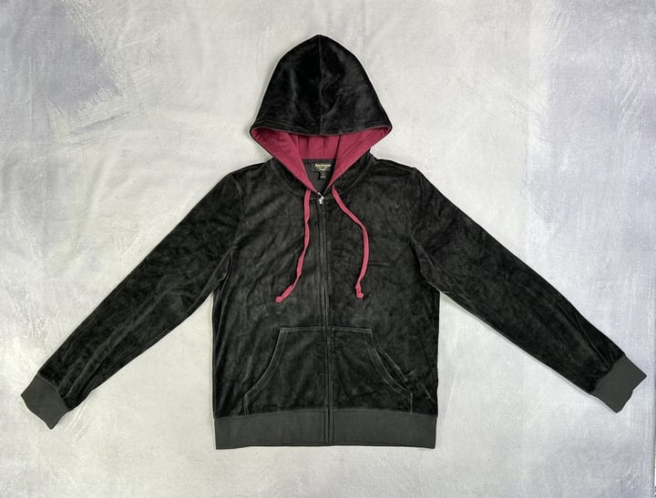 Juicy Couture Black Label Zip Hoodie - Size L (VAT ONLY PAYABLE ON BUYERS PREMIUM) (MPSE54351720)(JAAP69)