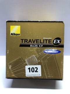 NIKON TRAVELITE EX 8X25 CF BINOCULARS - RRP.£109