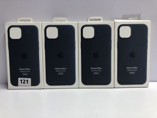 4 X APPLE IPHONE 14 PLUS SILICONE CASES - TOTAL RRP.£196