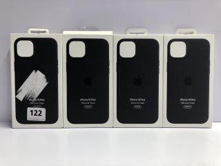 4 X APPLE IPHONE 14 PLUS SILICONE CASES - TOTAL RRP.£196