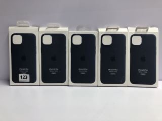 5 X APPLE IPHONE 14 PLUS SILICONE CASES - TOTAL RRP.£245