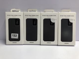 4 X SAMSUNG GALAXY S23+ SMART VIEW WALLET CASES - TOTAL RRP.£172