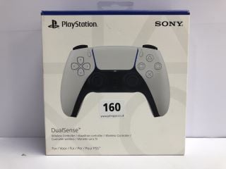 SONY PLAYSTATION 5 DUAL SENSE WIRELESS CONTROLLER - WHITE - RRP.£64