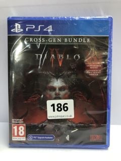 PLAYSTATION 4 DIABLO CROSS-GEN BUNDLE CONSOLE GAME (ID REQUIRED 18+)