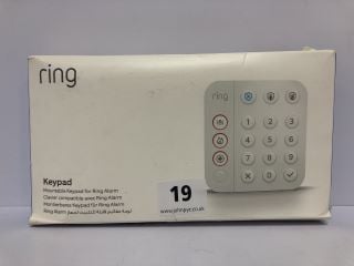 RING MOUNTABLE KEYPAD FOR RING ALARM - RRP.£49