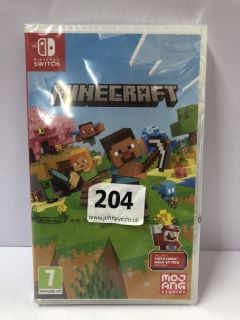 NINTENDO SWITCH MINECRAFT CONSOLE GAME (SEALED)