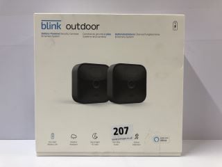 BLINK OUTDOOR BATTERY-POWERED SECURITY CAMERAS - RRP.£155