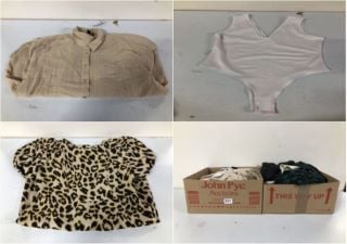 2 BOXES OF WOMEN'S DESIGNER CLOTHING VARIOUS SIZES