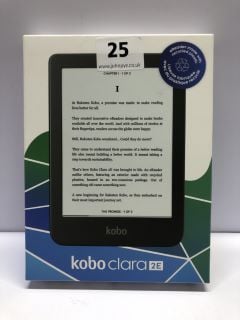 KOBO CLARA 2E 6" E-READER - RRP.£199 (SEALED)