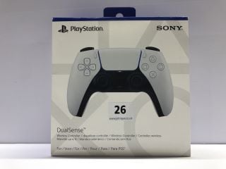 SONY PLAYSTATION 5 DUAL SENSE WIRELESS CONTROLLER - WHITE - RRP.£64