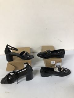 VERY BLACK SHOES - SIZE 5E & VERY BLACK SHOES - SIZE 6EEE