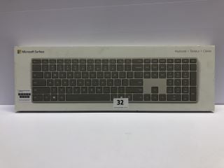 MICROSOFT SURFACE KEYBOARD MODEL:1742 - RRP.£89 (SEALED)