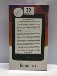 KOBO NIA 6" GLARE FREE TOUCHSCREEN E-READER - RRP.£101 (SEALED)