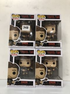 4 X POP DOLLS DUNGEONS & DRAGONS EDGIN