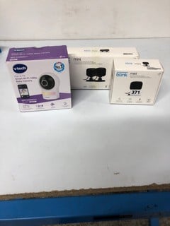 3 X SECURITY PRODUCTS INC. BLINK MINI INDOOR PLUG-IN HD SMART SECURITY CAMERA