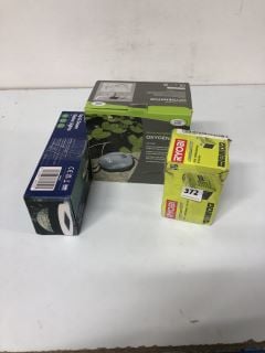 3 X VARIOUS ITEMS INC. RYOBI 18V 150W BATTERY INVERTER