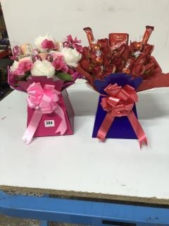 LINDOR CHOCOLATE BOUQUET GIFT SET & YANKEE CANDLE BOUQUET GIFT SET