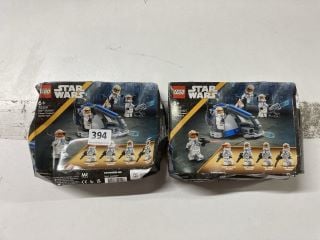 3 X LEGO 75359 STAR WARS 332ND AHSOK'S CLONE TROOPER BATTLE PACK & 1 X LEGO 75345 STAR WARS 501ST CLONE TROOPERS BATTLE PACK