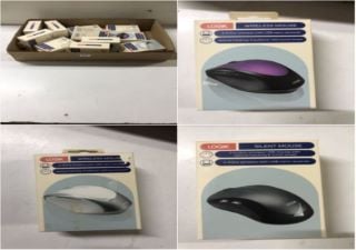 BOX OF LOGIK WIRELESS COMPUTER MICE