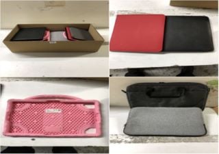 BOX OF VARIOUS TABLET CASES