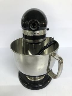 KITCHENAID ARTISAN MIXER BLACK - RRP £549.00