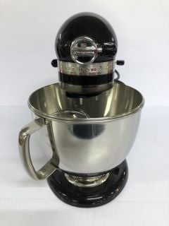 KITCHENAID ARTISAN MIXER BLACK - RRP £549.00