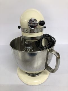 KITCHENAID ARTISAN MIXER CREAM - RRP £549.00