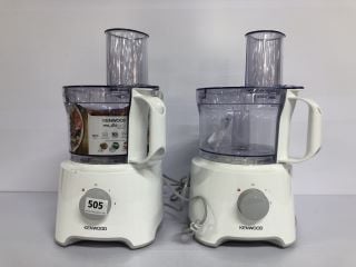 2 X KENWOOD FOOD PROCESSORS