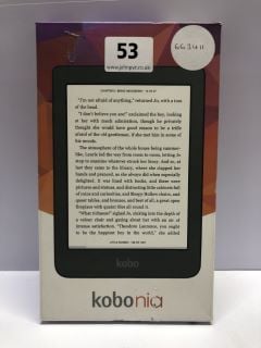 KOBO NIA 6" GLARE FREE TOUCHSCREEN E-READER - RRP.£101