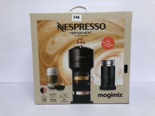 MAGIMIX NESPRESSO VERTUO NEXT COFFEE MACHINE - RRP £180.00