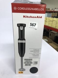 KITCHENAID CORDLESS HAND BLENDER - RRP £159.00