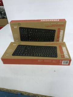 2 X ADX FIREFIGHT WIRELESS 23 KEYBOARDS