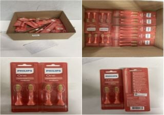 BOX OF PHILIPS ONE BRUSH HEADS