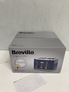 BREVILLE QBLIQ COLLECTION NAVY 4 SLICE TOASTER