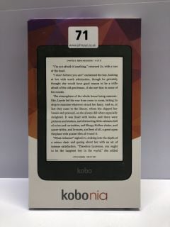 KOBO NIA 6" GLARE FREE TOUCHSCREEN E-READER - RRP.£101 (SEALED)