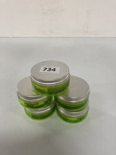 5 X BED HEAD TIGI MATTE WAX