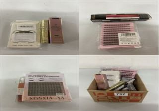 BOX OF BEAUTY PRODUCTS TO INC LOREAL PARIS VOLUMISING OUT MILLION LASHES PANOROMA