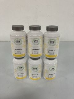 6 X CYB VITAMIN D3 TABLETS 146G - BEST BEFORE 12/2024