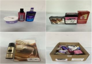 BOX OF HEALTH CARE PRODUCTS TO INC JOHN FRIEDA FRIZZ EASE DAILY STYLING SPRAY