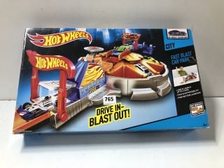 HOT WHEELS CITY FAST BLAST CAR PARK