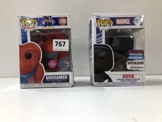 2 X POP MOVIES DOLLS TO INC MARVEL DUSK